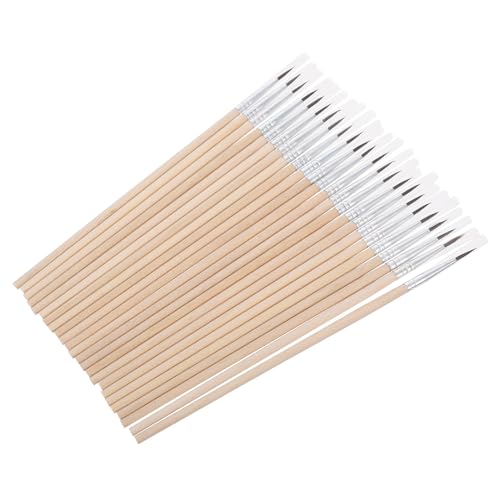 DIYEAH Lot de 24 Brosses Pollinisatrices pour Jardinage et Potager Brosse de Pollinisation 15 CM Outil Réutilisable pour Fleurs Fruits et Légumes Balcon et Serrage