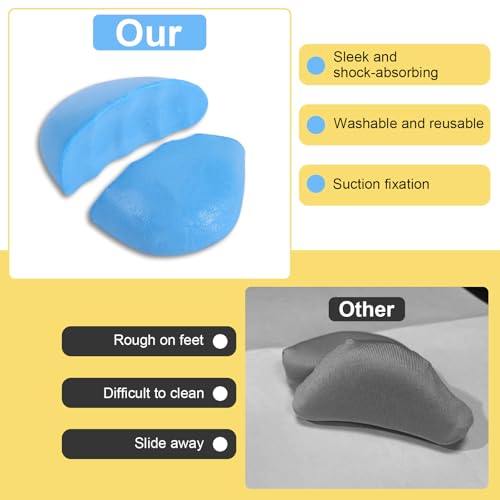 Image of Shoe Filler for Too Big Shoes Women and Men,Shoes Too Big Inserts, Can Be Used to Fill The Inside of The Footwear ,Cushion The Pressure and Prevent Slipping Off (3 Pairs Large Size, Blue)