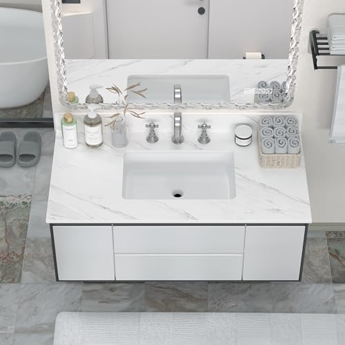 43-Inch Marble Vanity Top With Undermount Sink