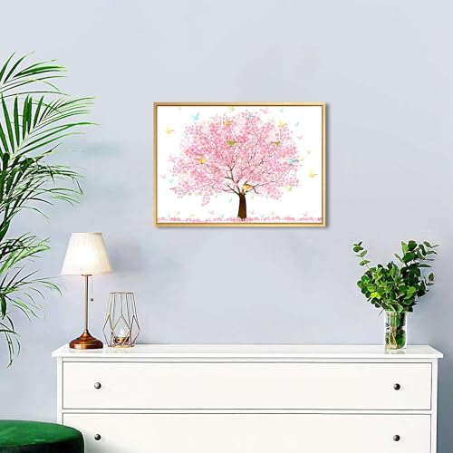 LUHSICEアートパネル ポスター 桜 花 春 絵画 アート 油絵 北欧 インテリア 壁飾り [2]
