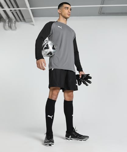 Image of Puma Mens teamLIGA Shorts, Black-White, S (70492403)