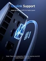 Mini-PC MINISFORUM M1 Pro-125H, Intel Core Ultra 5 125H (14 Kerne/18 Threads, bis zu 4,5 GHz), 32 GB DDR5 RAM, 1TB M.2 PCIe 4.0 SSD, USB 4/Raid/OCuLink/Wi-FI 7/BT 5.4, 4K Quad Display – Ansicht 4
