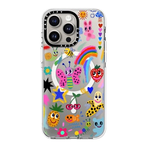 Coque transparente iPhone 15 Pro Max CASETiFY MagSafe au design épuré haute résistance