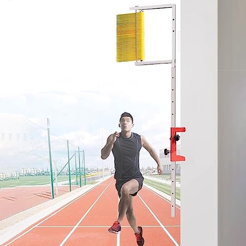Adjustable Vertical Jump Tester - High Accuracy Wall-Mounted Jump Measurement Tool for Athletes & Coaches, Ideal for Indoor/Outdoor Training and Performance Tracking