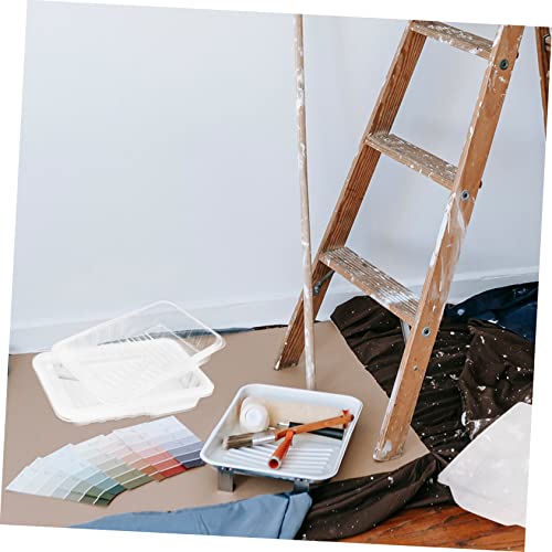4 fundas para rodillo de pintura con bandeja semitransparente para cambio de color eficiente 3