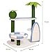 ZWSYQXIU Cat Tree Activity Indoor Outdoor Post Beach Coconut Trees Cat Tree for Indoor Cats Sisal Scratching Posts Tower