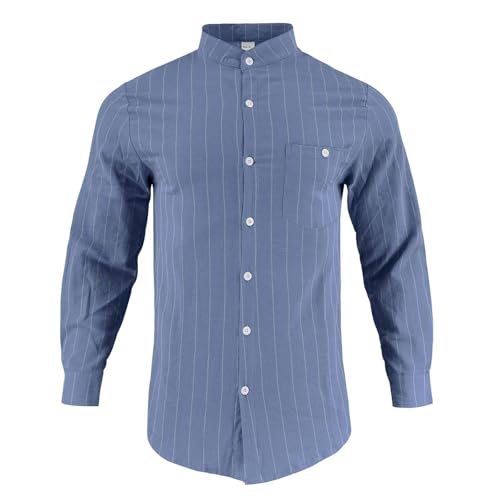 Hauts pour homme légers en coton lin parfaits pour les soirées d'été
