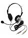 Andrea Electronics NC-185 High Fidelity Stereo PC Headset with Noise Canceling Microphone (C1-1022400-1)
