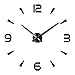 Produktbild Moderne Mute DIY XXL 3D Spiegel Oberflächen Wanduhren Acryl Wanduhren Wandtattoo Dekoration Uhr für Wohnzimmer Kinderzimmer (Stil 10)