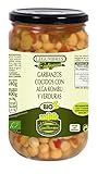  Guillermo Garbanzos Cocidos con Alga Kombu y Verduras Ecológicos BIO Categoría Extra Conserva Tarro 540gr