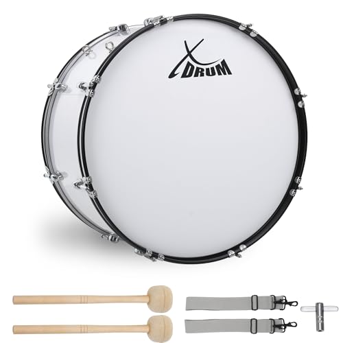 XDrum MBD 224 Tambor Bajo de Marcha, Tambor de Fútbol 24