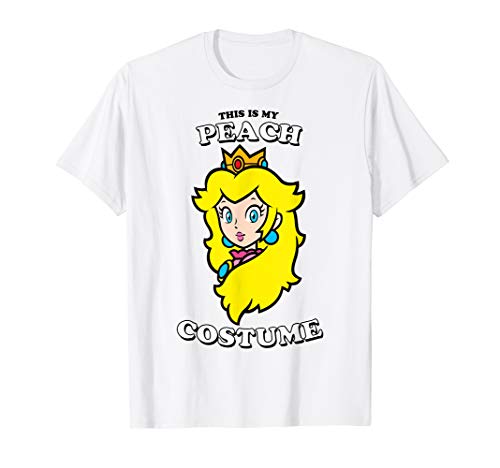 Super Mario This Is My Peach Costume T-Shirt