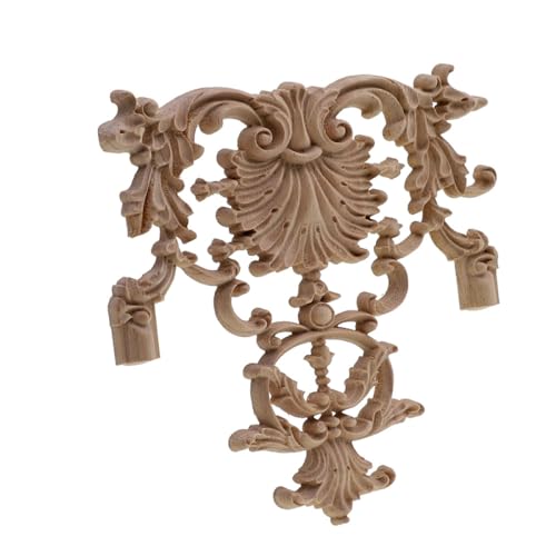 Marco decorativo de madera de rosa para ocultar imperfecciones y esquinas dañadas en muebles