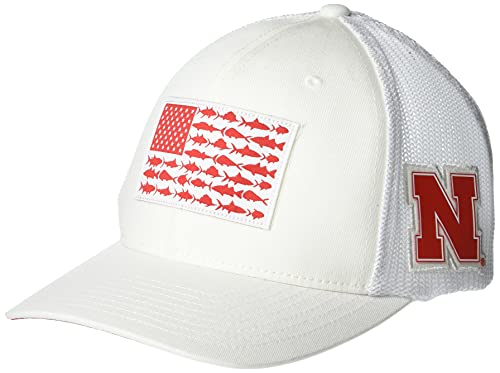 Columbia PFG Mesh Fish Flag Ball Cap 