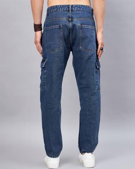 Image of ADBUCKS Men's Loose low Rise Jeans