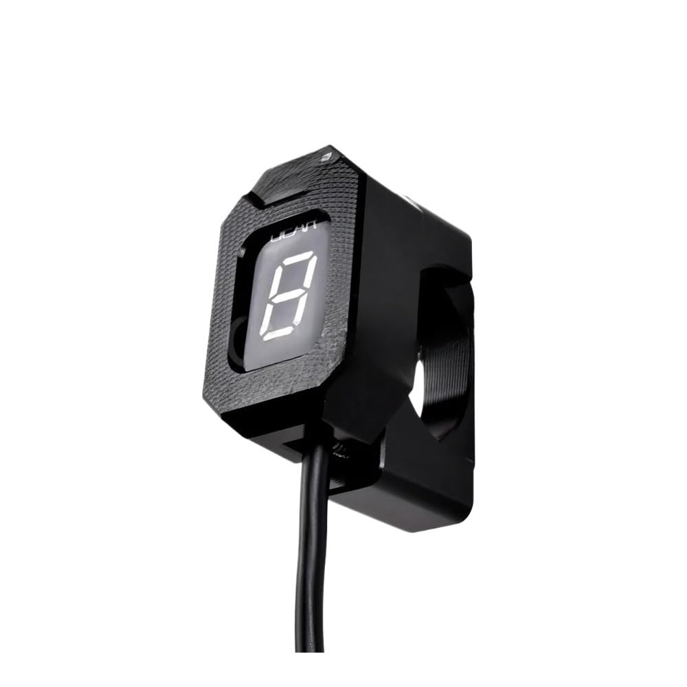 Indicatore Digitale di Marcia per Moto Intruder C800 2005 2006 2007-2008, 6 velocità, indicatore di Marcia da 1 a 6 Livelli, indicatore Digitale (Rosso - HB)