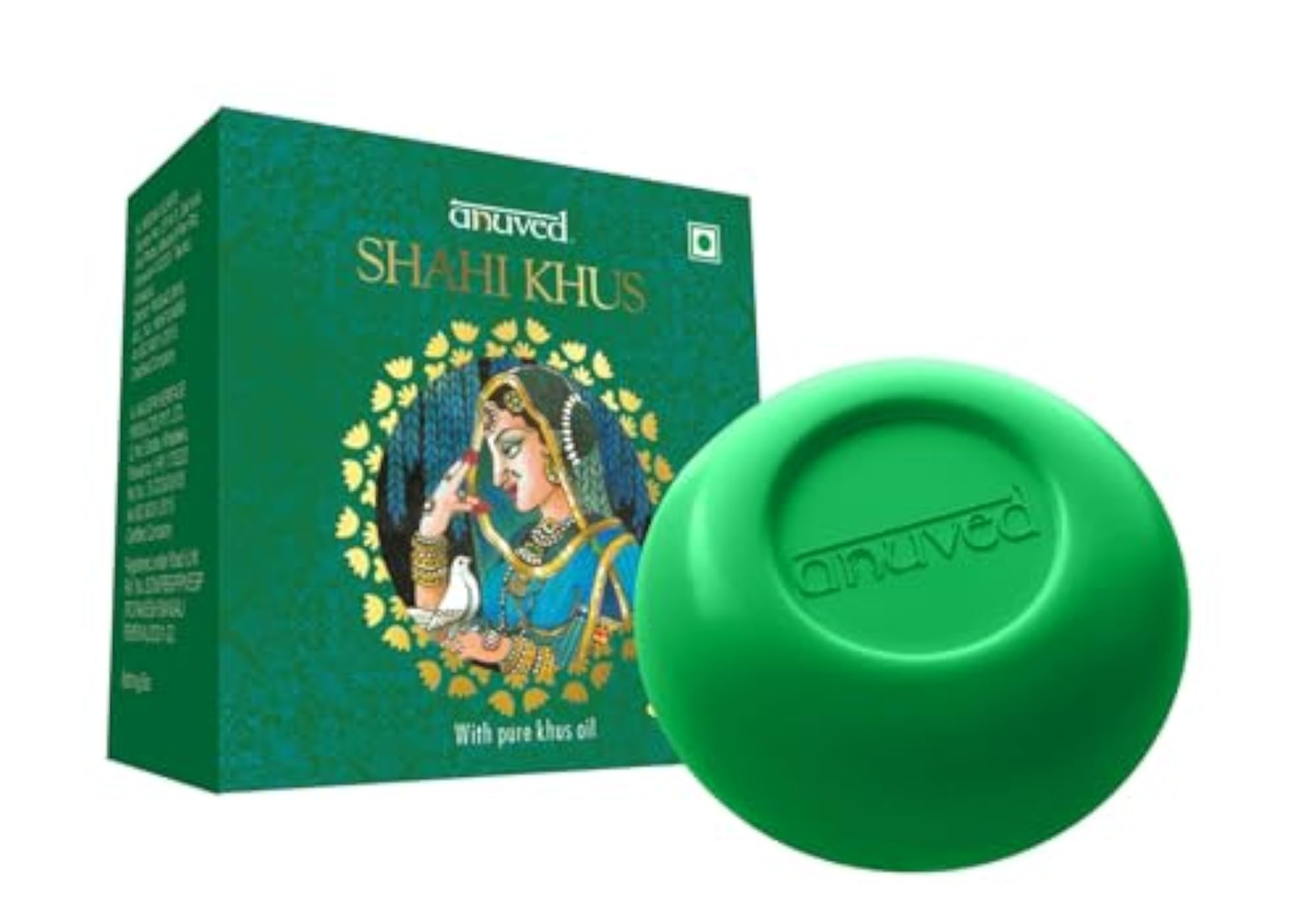 Shahi Khus Soap Pack of 6, Pure Khus Oil