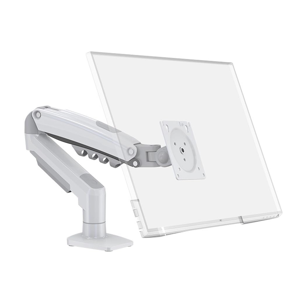 Brazo de Resorte para Monitor de Escritorio F80, Soporte para Monitor LCD/LED de 17 A 32 Pulgadas, Brazo de Montaje con Movimiento Completo, Capacidad de Carga de 2 A 9 Kg.