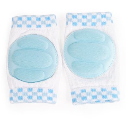 World Pride Infant Toddler Baby Knee Pad Crawling Safety Protector (Blue)