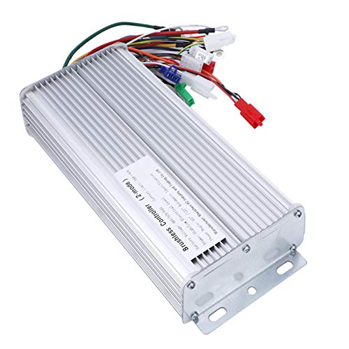 Brushless Motor Controller, 48-72V 38A-40A Multifunctional Low Noise Motor Controller for Electric Scooter