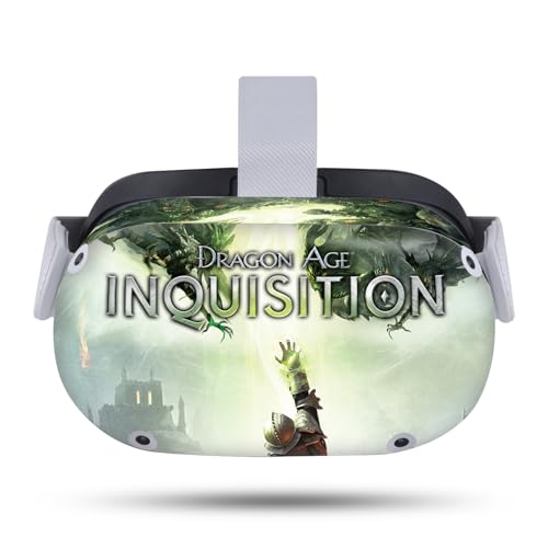 Head Case Designs Officially Licensed EA Bioware Dragon Age Key Art 2014 Inquisition Graphics Vinyl Sticker Skin Decal Cover Compatible with Meta Quest 2