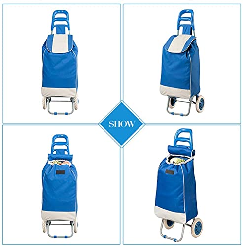 Chariot de courses portable multifonction pliable pour mobilite