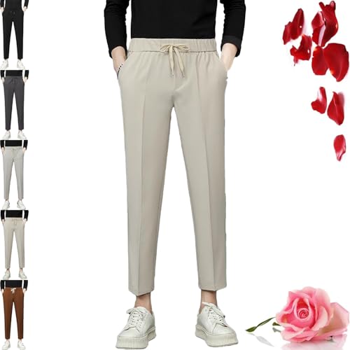 Nonmaze Airflexion Pants, AirFlexion - Pull On Ice Silk Stretch Smart Casual Pants, Silky-Soft Breathable Non-Deform