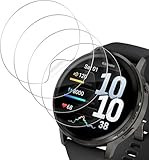 HidWee Schutzfolie Kompatibel mit Garmin Venu 4 45mm Displayschutzfolie, 4 Stück TPU Displayschutz, Blasenfrei, [Nicht-Glas] HD Anti-Kratzen Sensitive Touch Folie