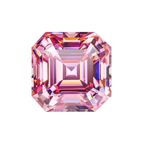 Moissanite 8 cœurs matériau de bague anti-rayure brillant comme un diamant
