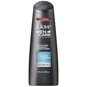 Dove Men+Care 2 in 1 Shampoo and Conditioner, Anti-Dandruff Fortifying, 355ml