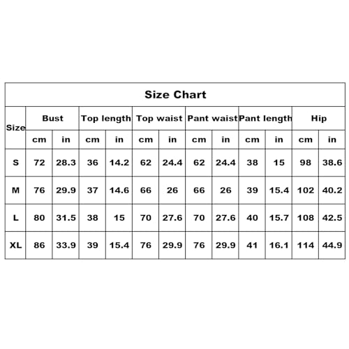 Edhomenn Women's Solid Color Vest Pants Sets Ribbed Square Neck Crop Tank Tops and Loose Shorts (Black, XL) - Image 4