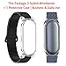 Adjustable Replacement Strap, Compatible with Plaud NotePin/NotePin S AI Voice Recorder,Magnetic Silicone Wristband with PC Case, 2 Styles Business Casual Design, 2-Pack