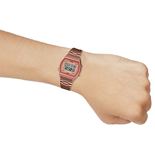 Casio Vintage Series Digital Rose Gold Dial Unisex's Watch-B640WCG-5DF (D187) - Image 6