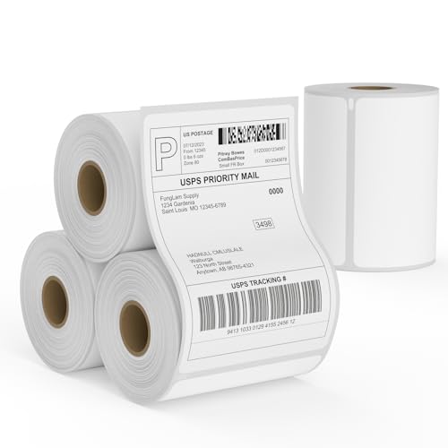 Etiquetas térmicas de envío para LabelWriter 4XL que evitan atascos de papel