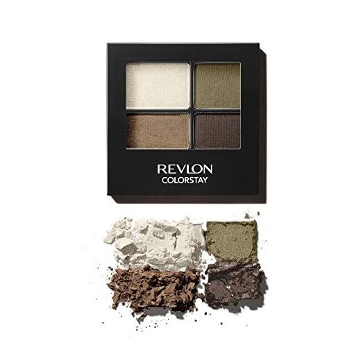 Revlon Eyeshadow Palette, ColorStay 16 Hour Eye Makeup, Velvety Pigmented Blendable Matte & Shimmer Finishes, 515 Adventurous, 0.16 Oz