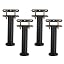 Black 4 Pcs