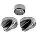 APDTY 117374 Temperature Control Knob Assortment Replaces 04882482, 4882482, 04882511, 4882511