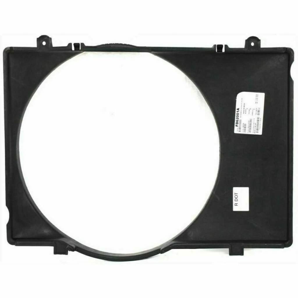 for Ford F-150 1992-1996 Radiator Fan Shroud | w/ 6 Cycle Inline Engine | w/Air Condition | FO3110107 | F5TZ8146UD
