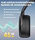 Edifier W830NB Wireless Over Ear Kopfhörer mit -45dB ANC, 94Std. AKKU, LDAC Hi-Res Sound, Spatial Audio, Schnellladung, Bluetooth V5.4 - Schwarz