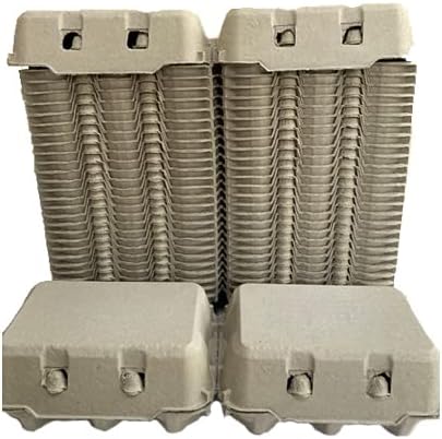 280 HALF DOZEN ECONOMY 'FLAT TOP' EGG BOXES SUITABLE FOR LABELS UP TO LRG EGGS