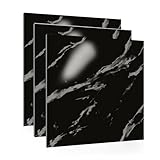 ＧＵ ＭＯＤＥフロアタイル大理石【グロスタイプ】高光沢 接着剤不要 厚手2mm 貼るだけ 置くだけ シール 粘着シート フローリングシート フロアタイル フロア DIY フローリングマット 初心者OK 賃貸OK 防水 防火 防音 床暖房対応 (グロス大理石調206, 24枚/3畳/長457.2x幅457.2x厚2mm)