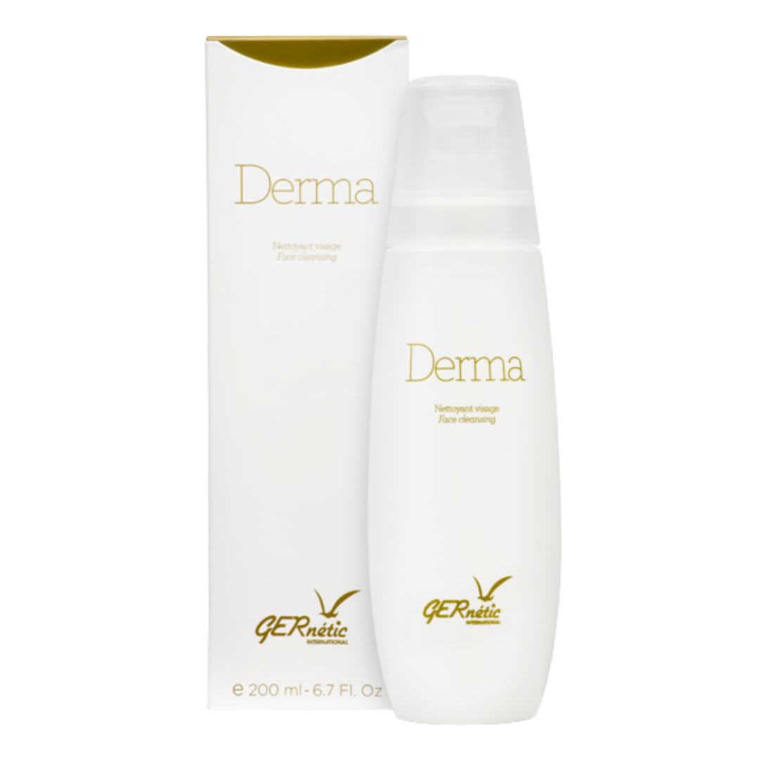 Gernetic Derma Daily Purifying Facial Cleanser, Gentle Foaming Soap for Oily & Combination Skin, Oil Control Face Wash, 200 ml/ 6.7 fl oz