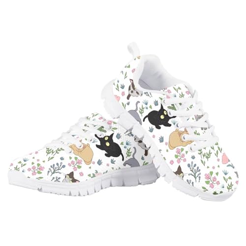 Boys Girls Sneakers Breathable Mesh Tennis Shoes Animal Sports Shoes Non Slip Comfortable Casual Walking Running Shoes US 11-5