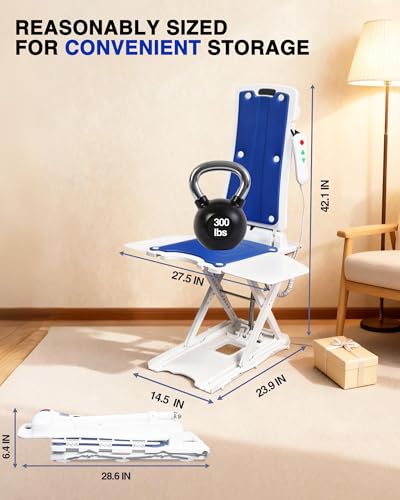 Image of Pterying Electric Lift Chair for Elderly from Floor, 308 LBS