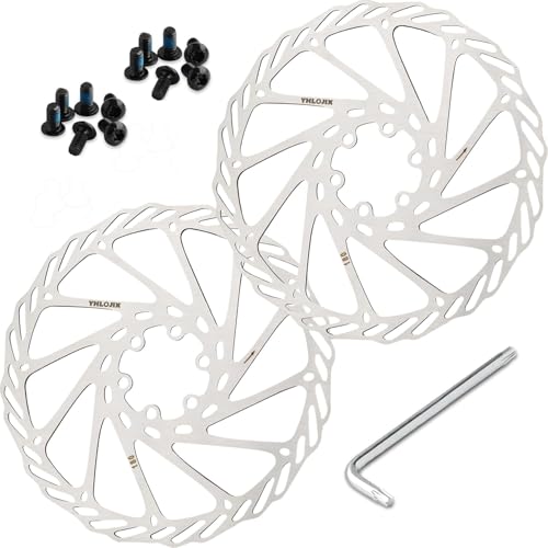 2PCS 180mm Disc Brake Rotor With 6 Bolts & T...