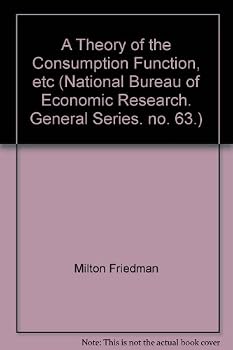 Hardcover A Theory of the Consumption Function Book