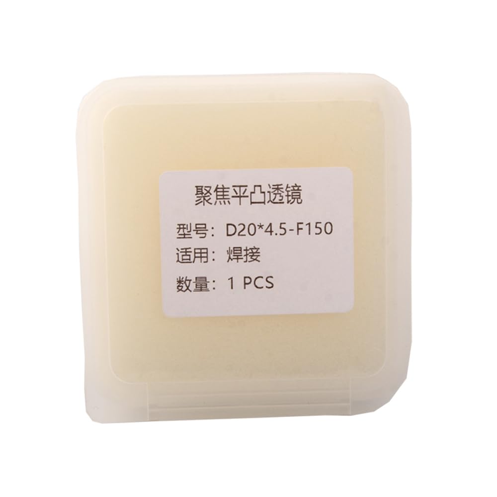 Hand-Held Fiber Laser Welding Protective Focusing Lens D20-F150-4.5 D20-F150-3.0 Welder Protective Lens for Welding Heads 1PCS (4.5-F150)