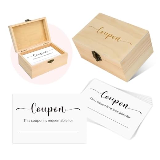 50Pcs BlanK Coupon Book Box Diy Coupon Book for Her Him Boyfriend Girlfriend Husband Wife Couple Mom Dad Kids Valentines Day Birthday Gifts for Him Her