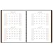 AT-A-GLANCE Planning Notebook with Reference Calendars, Plan.Write.Remember., 9.19 x 11 Inches, Black (70-6209-05)