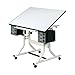 Alvin CM40-4-XB CraftMaster Art, Drawing and Hobby Table White Base with White Woodgrain 24